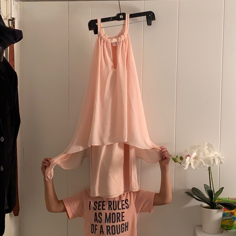 Pink dress